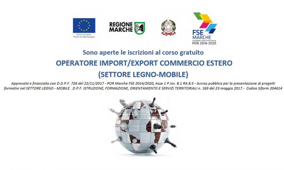 Operatore Import-Export Commercio estero
