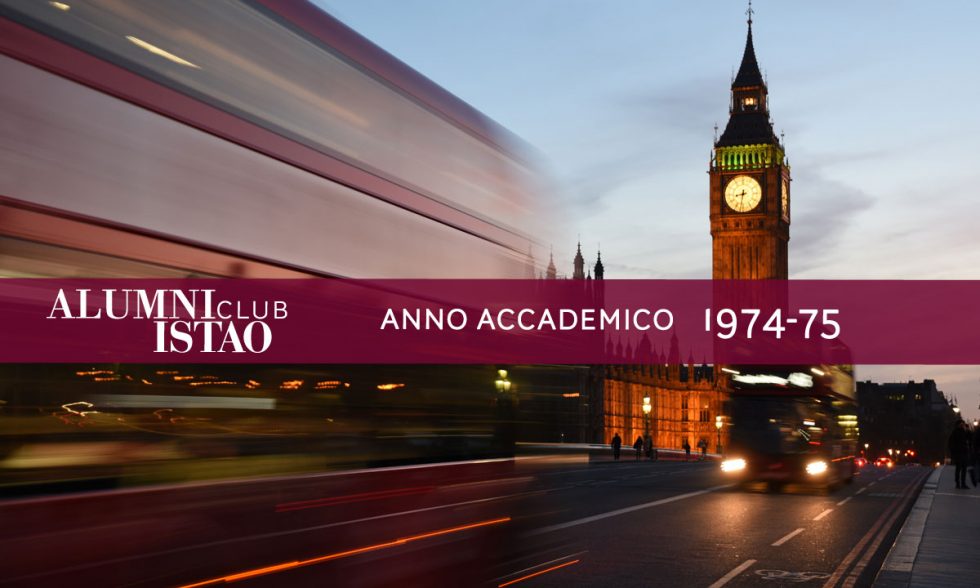 Alumni ISTAO nell’anno accademico 1974-75