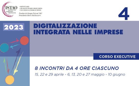 4° Corso Executive 2023 – Digitalizzazione integrata nelle imprese