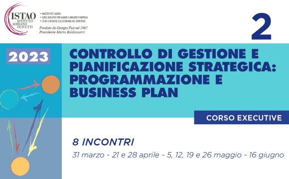 2° Corso Executive 2023 – Controllo di gestione e pianificazione strategica