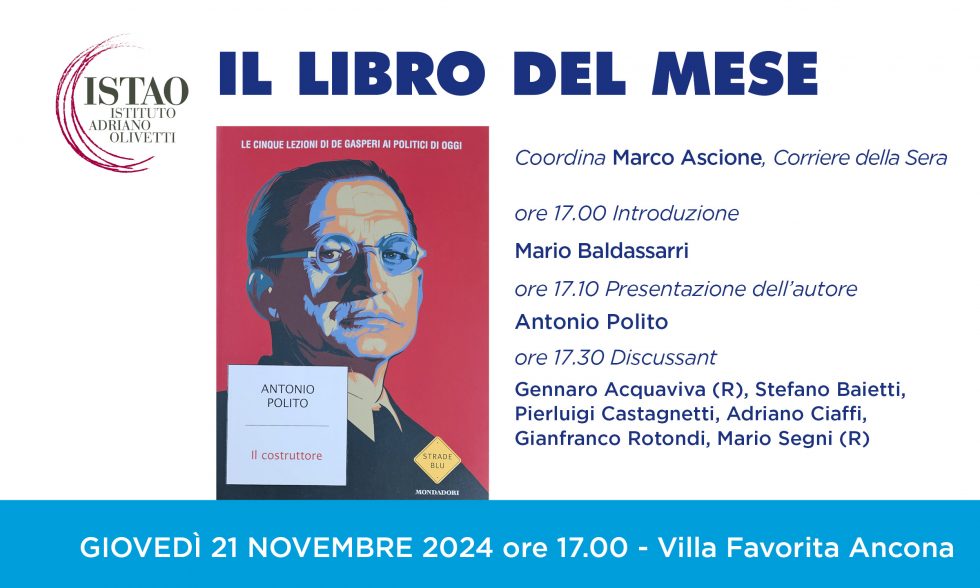 Il libro del mese “Il Costruttore”