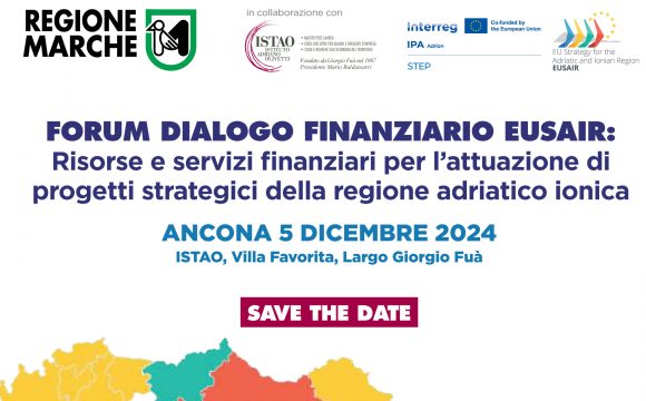 Forum dialogo finanziario EUSAIR – save the date