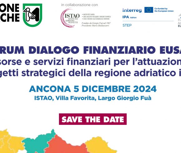 Forum dialogo finanziario EUSAIR – save the date