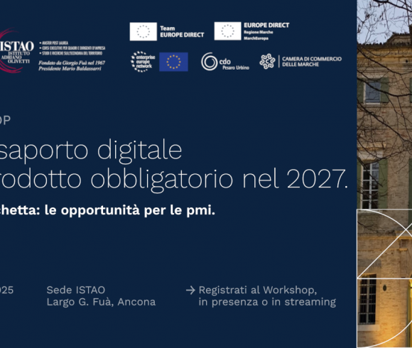 Workshop “Il passaporto digitale del prodotto obbligatorio dal 2027”
