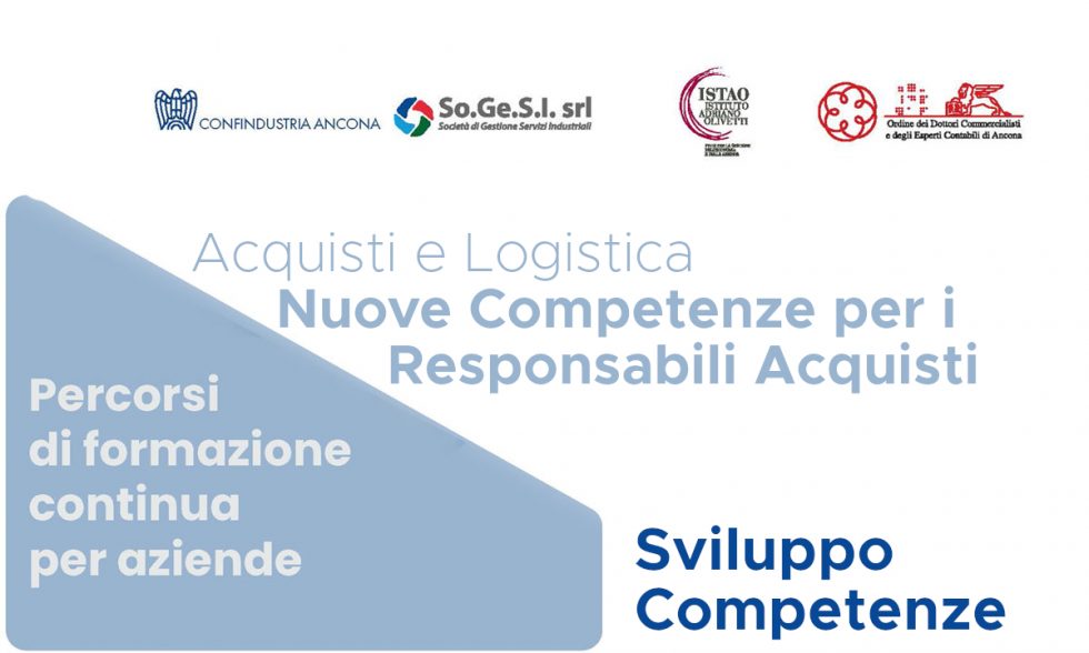 Nuove competenze per i responsabili acquisti