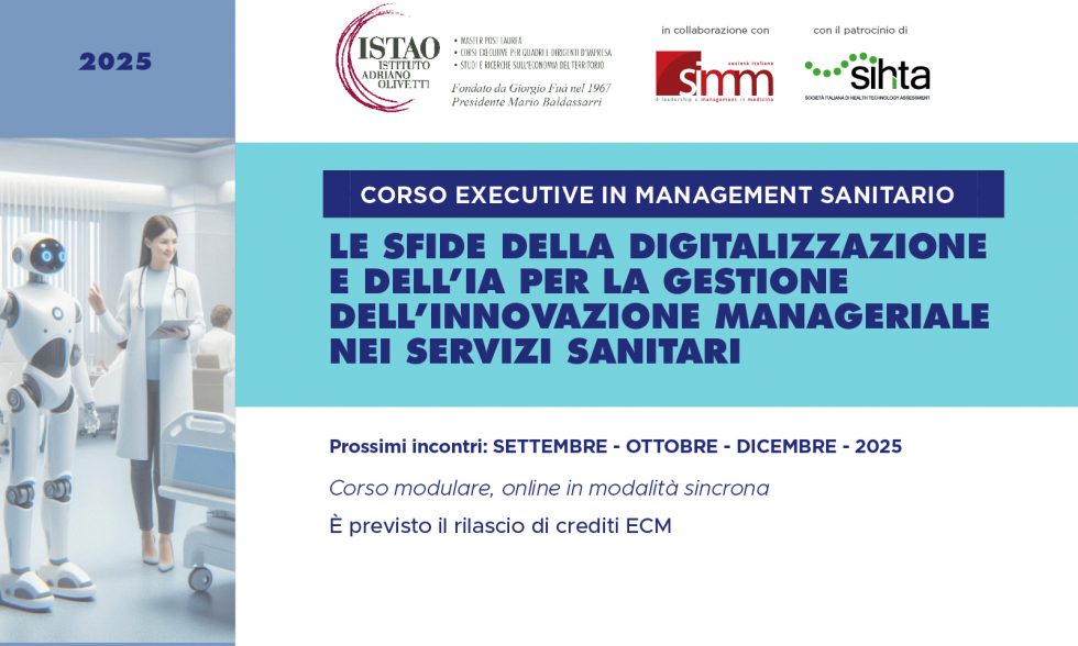 Le sfide della digitalizzazione e dell’IA per la gestione dell’innovazione manageriale nei servizi sanitari