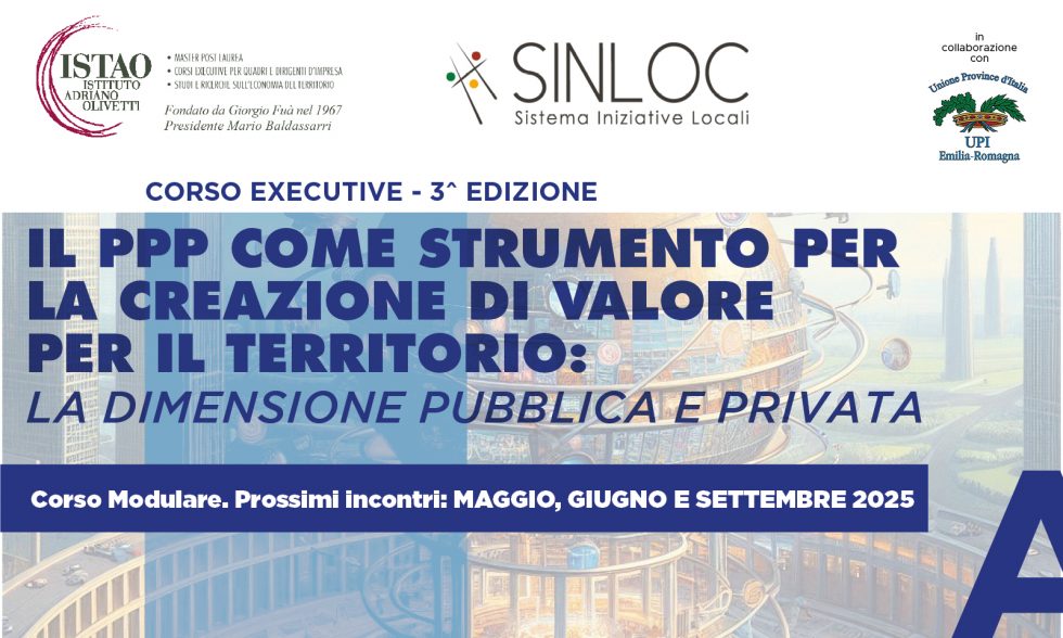 Il PPP come strumento per la creazione di valore per il territorio