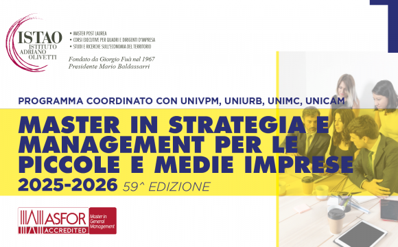Master in Strategia e management per le piccole e medie imprese 2025-2026