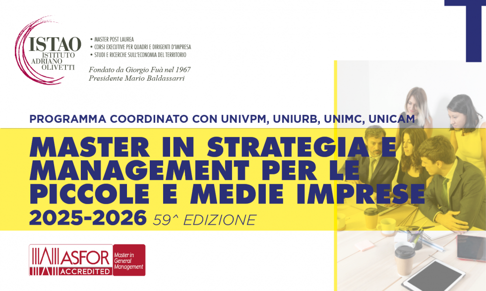 Master in Strategia e management per le piccole e medie imprese 2025-2026