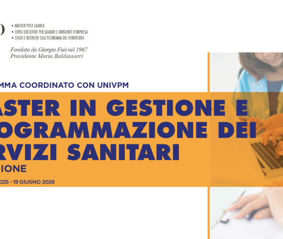 Master in Gestione e programmazione dei servizi sanitari 2025-2026