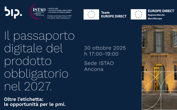 Workshop “Il passaporto digitale del prodotto obbligatorio dal 2027”