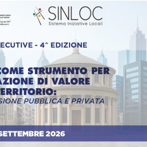 Il PPP come strumento per la creazione di valore per il territorio