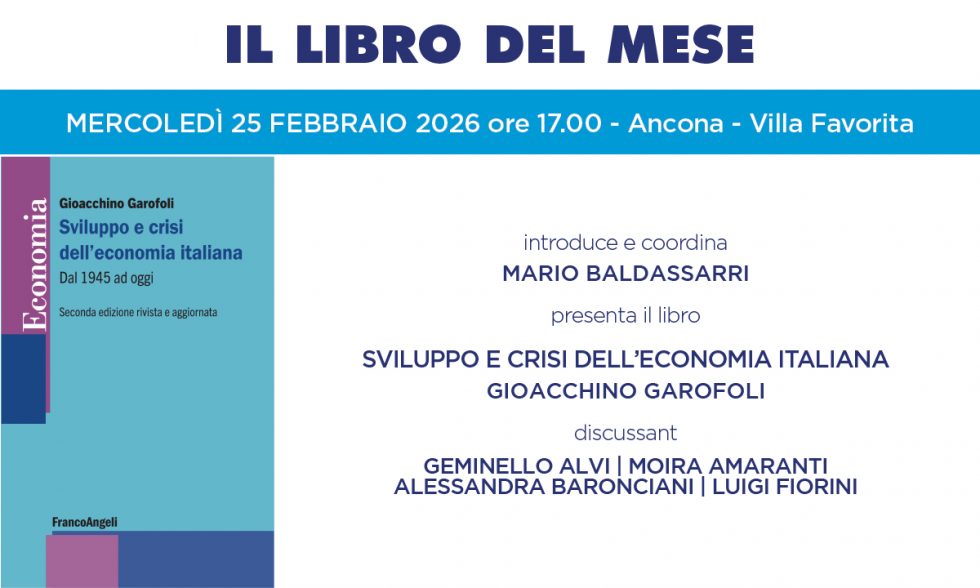 Il libro del mese “Sviluppo e crisi dell’economia italiana”