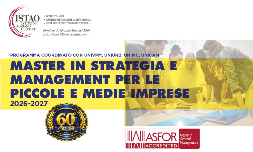Master in Strategia e management per le piccole e medie imprese 2026-2027