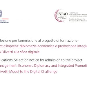 Management d’impresa: diplomazia economica e promozione integrata. Dal modello Olivetti alla sfida digitale