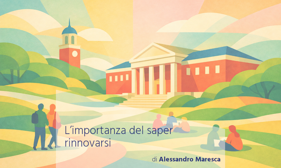 L’importanza del saper rinnovarsi L’importanza del saper rinnovarsi